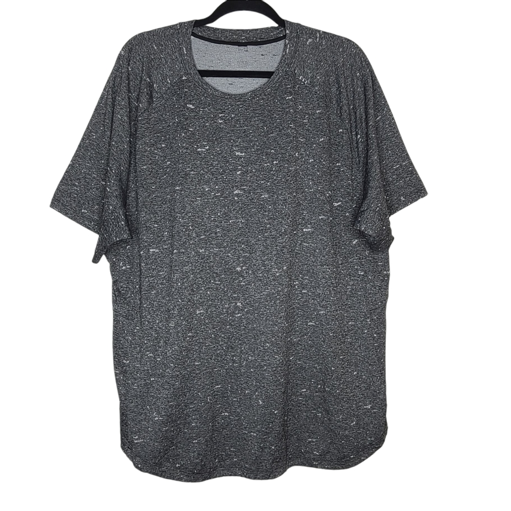 Lululemon Fresh Form Short Sleeve Black White M3BV1S XXL